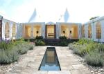 Outdoor Emergency White Pagoda Tents Waterproof Fire Resistant Pvc Roof Pretty