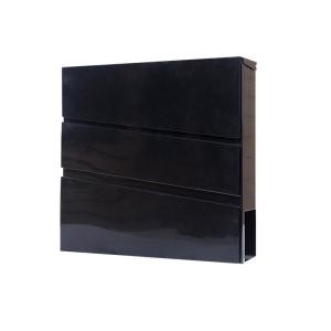 China Waterproof Residential Galvanized Metal Mailbox , Outdoor Wall Mounted Post Box factory