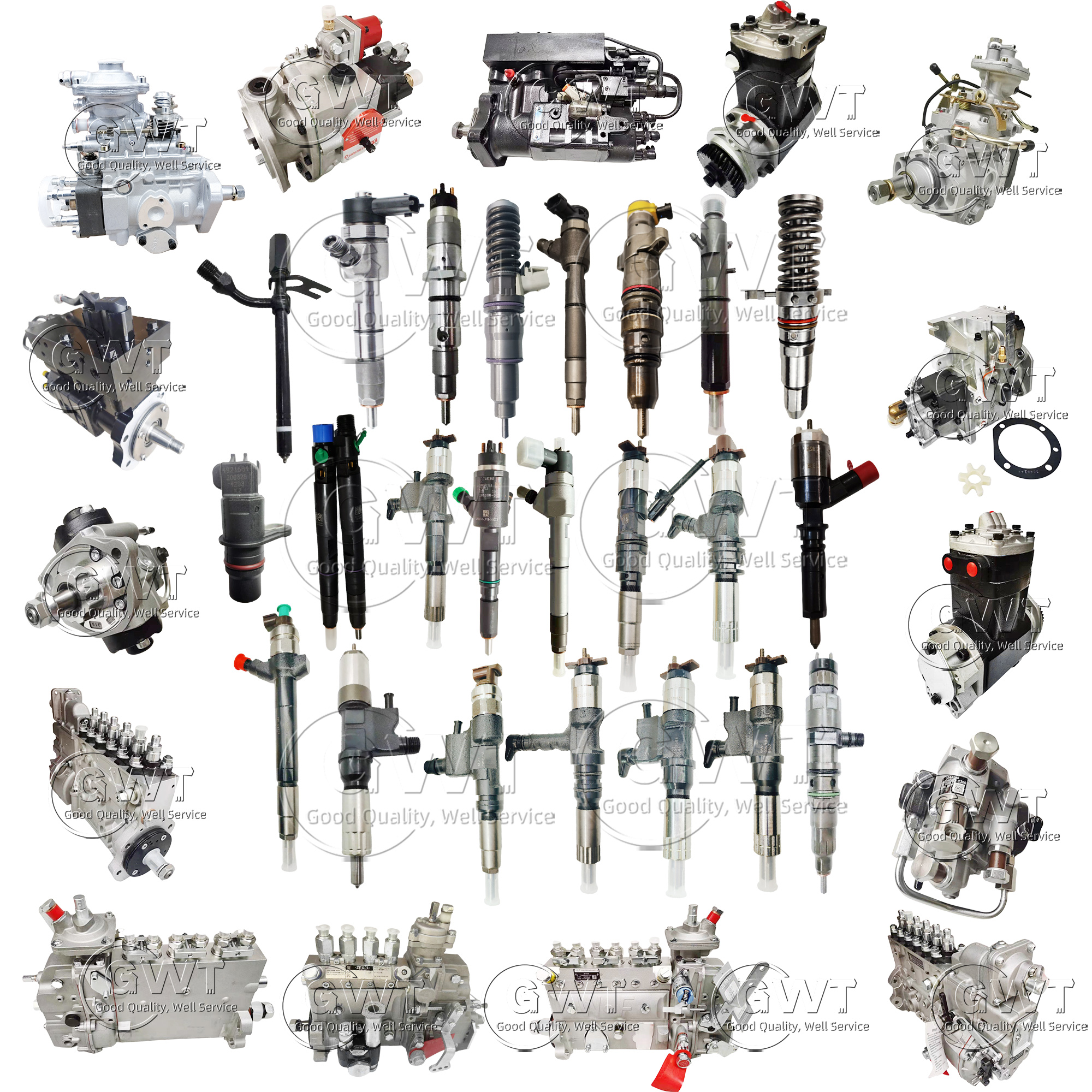 Original brand new common rail injector 0445110808 for ISF2.8 5347134 0445110808