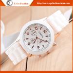 Candy Color Rose Gold Silicone Watch Geneva Watches Jelly Watch OEM Kids Watch