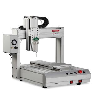 China Benchtop Multi Axis Automatic Glue Dispenser , Automatic Soldering Machine factory