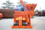 37 Kw 1m3 Hydraulic Twin Shaft Concrete Mixer Machine Js1000 Motor Model