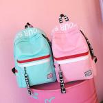 New backpacks fashion letters print small fresh leisure all-purpose schoolgirl