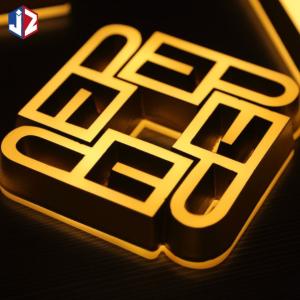 China AC240V Light Up Acrylic Signs Advertising LED 3D Acrylic Signage factory
