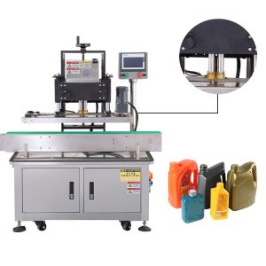 Perfume Bottle Capping Machine Glass Juice Bottle Filling And Capping Plastic