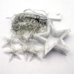Christmas Fairy Lights Ramadan Led String Lights Star Garland on Window Curtain