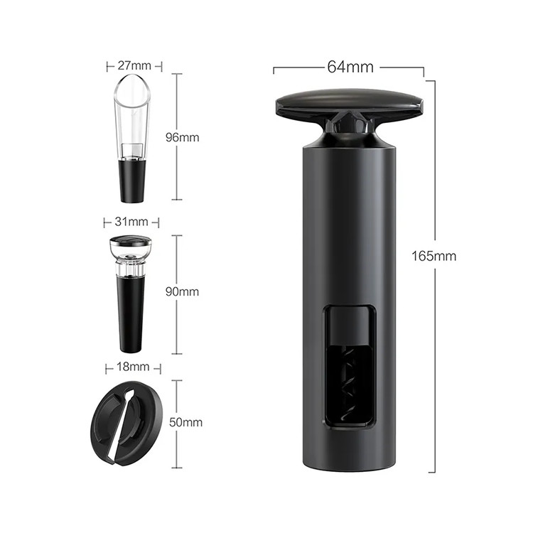 Manual Red Wine Bottle Opener Multi Function Screw Bottle Opener