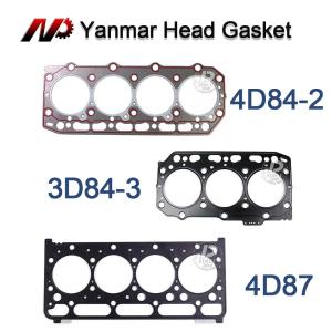 China Yanmar Excavator Engine Parts 3D84-3 4D84-2 4D87 Cylinder Head Gasket factory