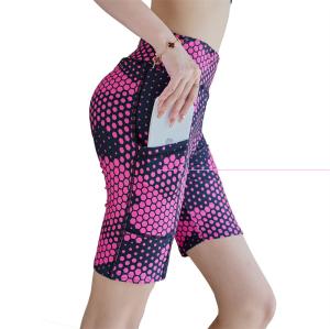 China High Waist Five-Quarter Custom Design Leggings factory