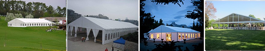 20x50m big Waterproof PVC wedding tent with aluminum frame