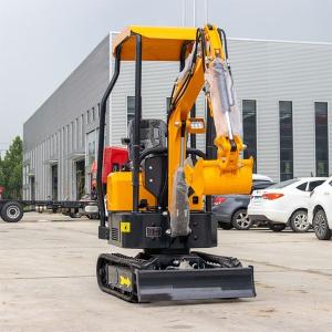 China Internal Combustion Drive Mini Crawler Excavator Hydraulic 2.6 Ton Digger factory