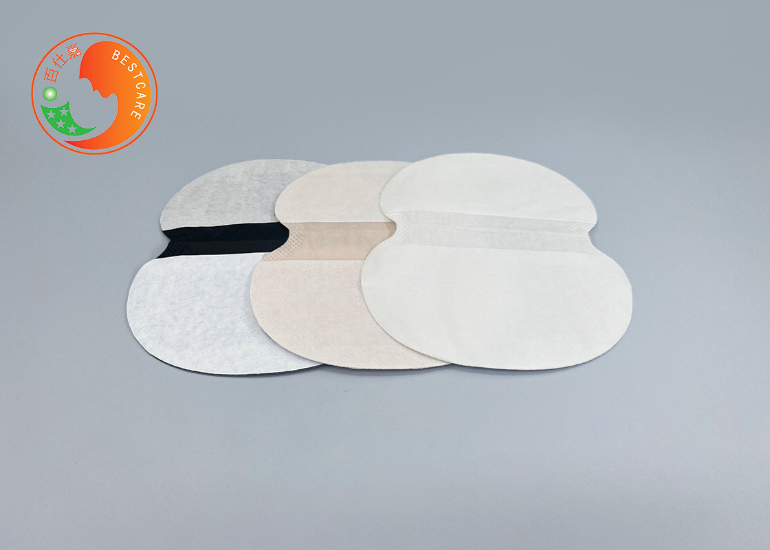 Comfortable Adhesive Underarm Sweat Pads Pure Cotton For Sensitive Skin