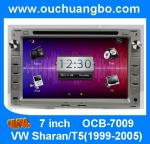 ouchuangbo 2 din car kit bluetooth for VW Sharan multimedia autoradio navigatie
