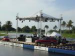 Outdoor Aluminum Stage Truss With Aluminum Tube / LED Screen Truss
