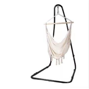 China Collapsible Metal Hammock Chair Stand for Outdoor Activities and Comfortable Seating factory
