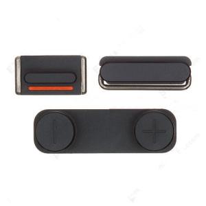 China OEM Apple iPhone 5 Side Key Set Replacement - Black factory