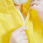 TUV Non Woven Protective Clothing , OEM Lightweight Disposable Coveralls