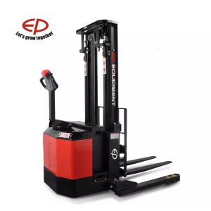 China 1.8T Wide Straddle Pedestrian electric stacker lift on sale