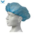 12GSM Nonwoven PP Disposable Round Bouffant Cap for Surgical and Medical in