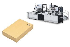 China 380 V 50 HZ Cell Phone Case Maker Machine Full Ear Folding Cardboard Box factory