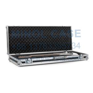 China Custom Professional Portable Long Durable Flight Aluminum Classical Bass Guitar Case factory