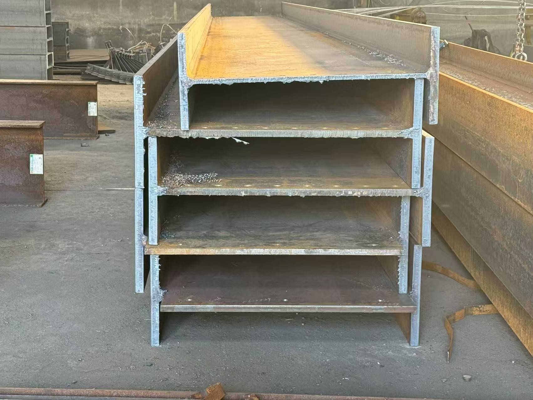 Hot-Dip Galvanized H Beam Section Steel for Airport Fence Posts