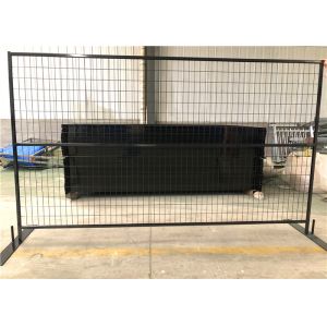 China Customized 8x8 Temporary Steel Fence Panels Construction protection on sale