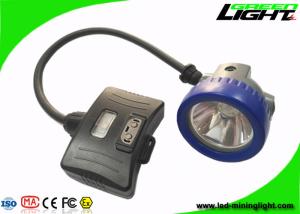 China Semi Corded Mining Cap Lights 10000Lux 5.2Ah Big Capacity Lightweight IP68 Waterproof factory