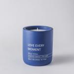 Custom Logo Nordic Cylinder Concrete Candle Holders