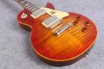 Custom 50th Anniversary LP Reissue electric guitar,Aged Vintage Cherry Sunburst