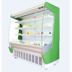 China Remote System Multideck Open Chiller / Beverage Refrigerator Showcase factory