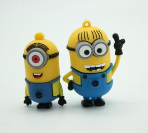 China Personalised Cartoon Soft PVC USB Flash Pen Drive 16 Gb Pen Drive USB 2.0 / USB 3.0 factory