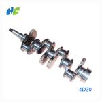4D30 Aluminum Forged Diesel Engine Crankshaft Excavator Engine Parts High Wear