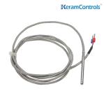 PT100 PT1000 Waterproof Temperature Sensor 3 Wire 30mm