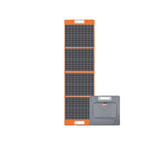 100W Folding Solar Panel , Monocrystalline Photovoltaic Solar Panel