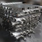 304 Stainless Steel 850mm Handrail Glass Balustrade Square Pipe 1mm
