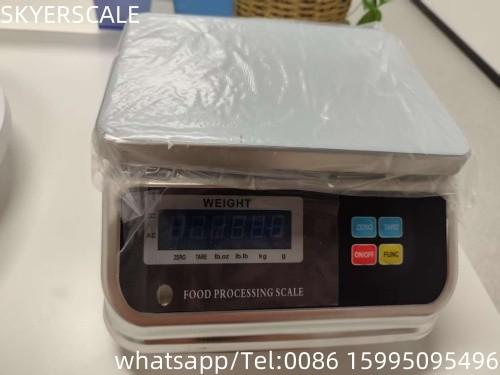Stainless Steel Scale D6 Waterproof Weight Scale IP68 Weighing Digital