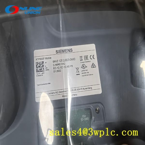 6AV2125-2JB23-0AX0 SIEMENS SIMATIC HMI KTP900F Mobile, 9.0" TFT Display