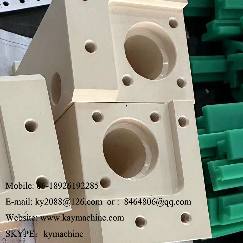 Polyetheretherketone Tecapeek Machining Parts 5-Axis POM Gear Auto Precision