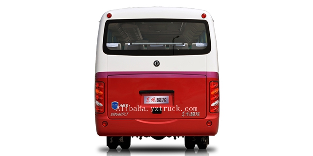 19-Seat Luxury Passenger Bus with Engine Capacity 4L Customer's Requirement and Sale