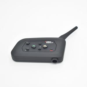 China 1200m V6 Motorcycle Bluetooth Intercom , Wireless Helmet Intercom 12 Month Warranty factory