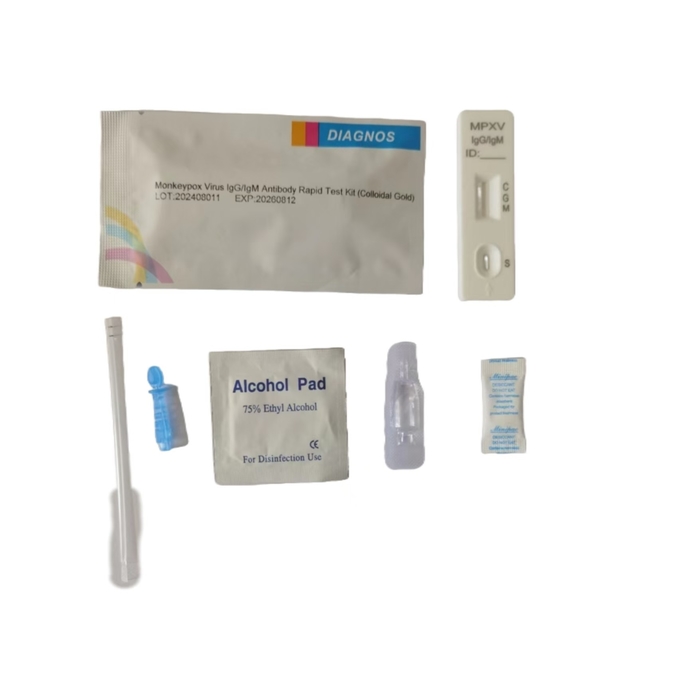 MPXV Monkeypox Virus IgG/IgM Antibody Rapid Test For Professional Use Only IVD