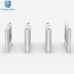 Glass Door Automated Barrier Turnstile Gate 20-30 Persons / Min