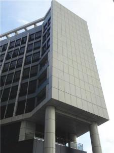China Good Sound Insulation Modern Metal Ceilings Aluminum Curtain Wall with Weather Resistance factory