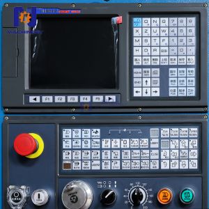TCK50A Slant Bed CNC Lathe Machine With Light Duty Turning And Milling Function