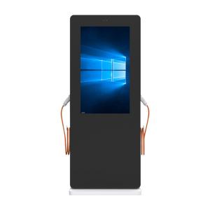 China 4K Outdoor Digital Signage Kiosk / Advertising Kiosk Display 24V 1080mm Width factory