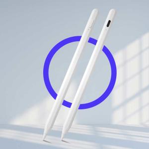 China White Aluminum Universal Stylus Pencil For Writing and Drawing factory
