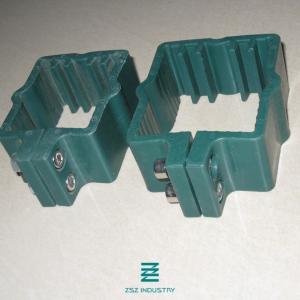 China Pole Anchor Galvanized Fence Fittings Clamp Fence Clip 60x40mm ISO9001 Certificate factory