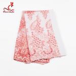 Color Brilliancy Flower Lace Fabric Embroidery Flower Cloth Fabric For Fashion