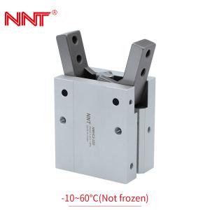 China 39g~311g Angular Pneumatic Gripper , Auto Switch Pneumatic Magnetic Gripper factory